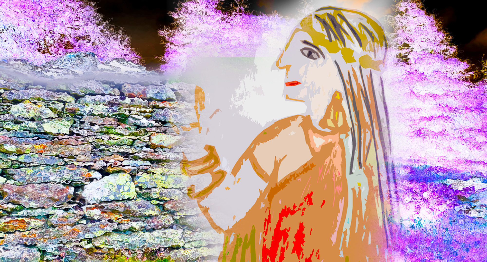 Frau des Mondgottes